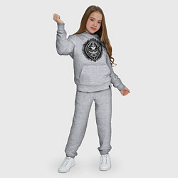 Костюм хлопковый детский Черная метка пирата, цвет: меланж — фото 2