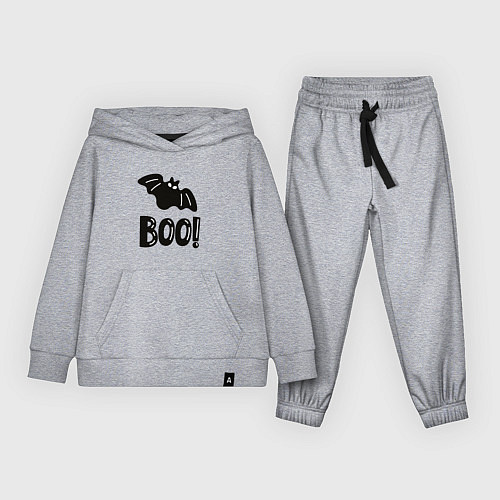 Детский костюм Черная летучая мышь: хэллоуин / Меланж – фото 1