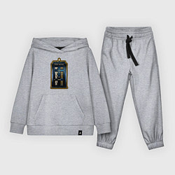 Костюм хлопковый детский Tardis Sherlock, цвет: меланж
