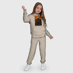 Костюм хлопковый детский Магическая битва Сугуру Гэто Маг антагонист, цвет: миндальный — фото 2