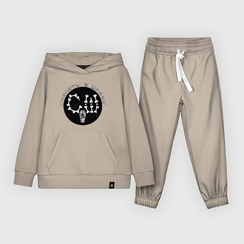 Детский костюм Логотип СВШ / Миндальный – фото 1