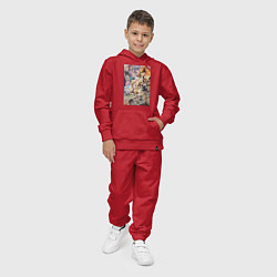 Костюм хлопковый детский Хвост Феи Венди Марвелл, цвет: красный — фото 2