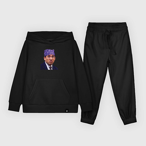 Детский костюм Prison mike Michael Scott офис / Черный – фото 1