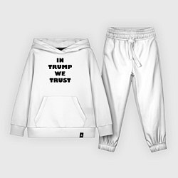 Детский костюм In Trump we trust - slogan