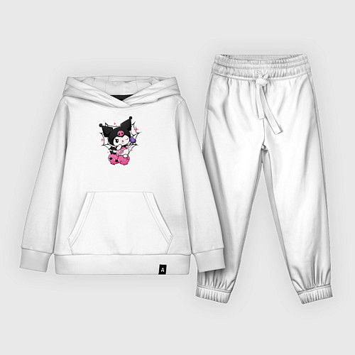 Детский костюм Куроми в платье / Белый – фото 1