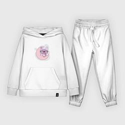 Костюм хлопковый детский Спокойной ночи, цвет: белый