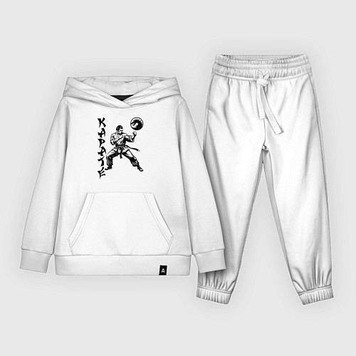 Детский костюм Karate fighter / Белый – фото 1
