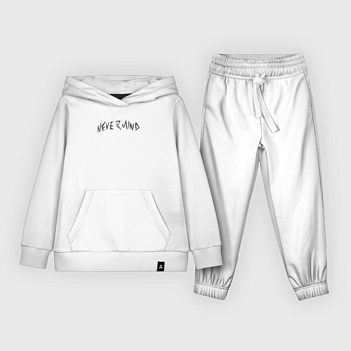 Детский костюм BTS newer mind / Белый – фото 1