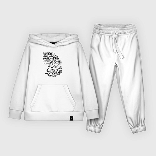 Детский костюм Вдохновение из природы / Белый – фото 1