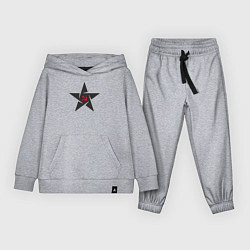Костюм хлопковый детский Black star USSR, цвет: меланж