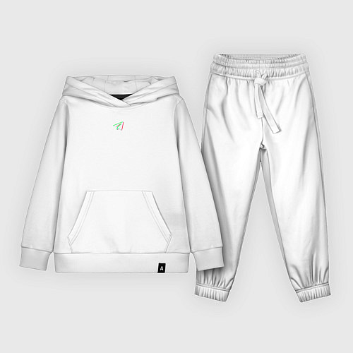 Детский костюм Самолётик телеграм / Белый – фото 1