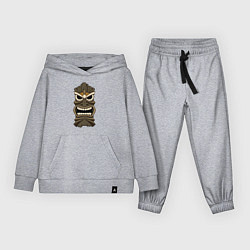 Костюм хлопковый детский Тики Африка, цвет: меланж