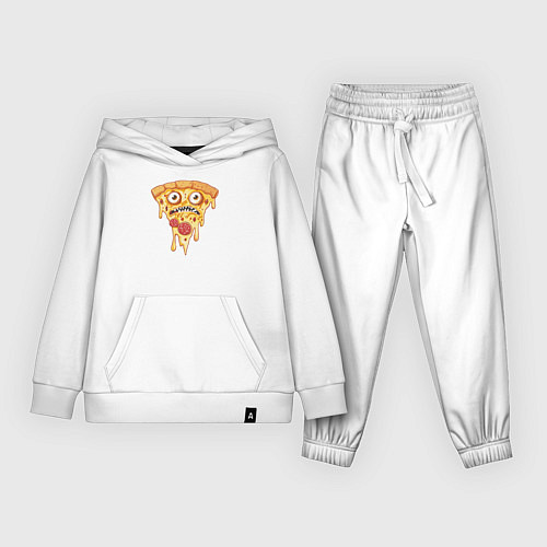 Детский костюм Pizza face / Белый – фото 1