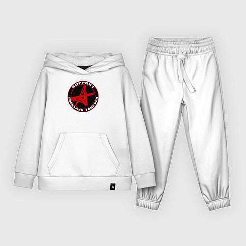 Детский костюм Алиса support / Белый – фото 1