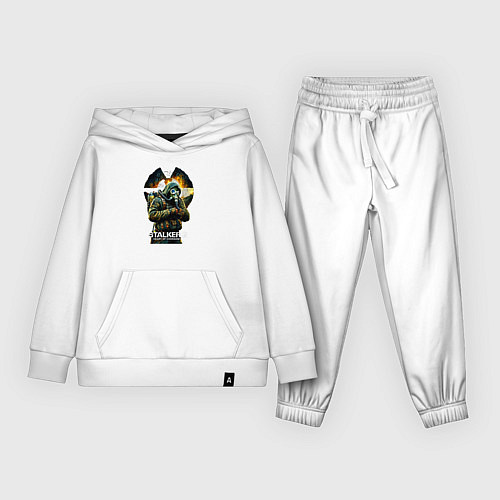 Детский костюм Stalker 2 heart of chornobyl / Белый – фото 1