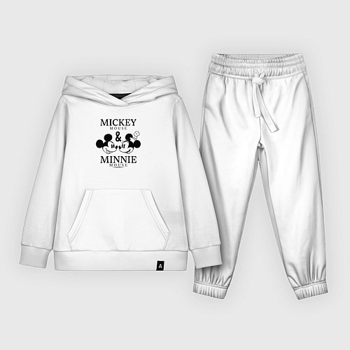 Детский костюм Микки и Минни Маус / Белый – фото 1