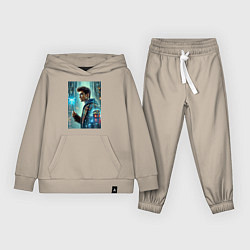 Костюм хлопковый детский Harry Potter - urban style, цвет: миндальный