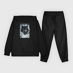 Детский костюм Волк с оскаленной пастью