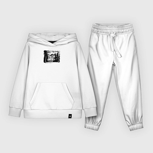 Детский костюм Путешествия в горах / Белый – фото 1