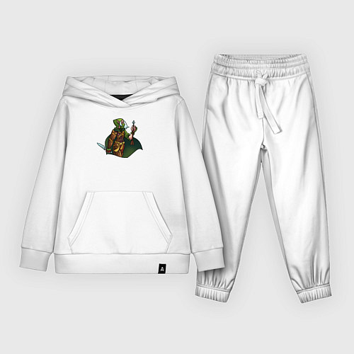 Детский костюм Верминтайд 2 - Кериллиан из Warhammer / Белый – фото 1