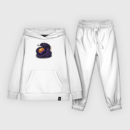 Детский костюм Black mamba basketball / Белый – фото 1