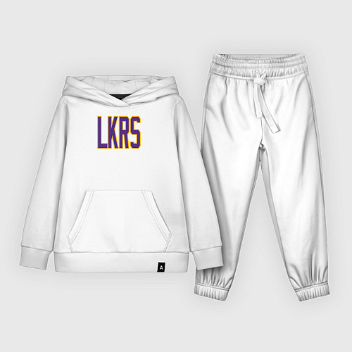 Детский костюм Team LKRS / Белый – фото 1