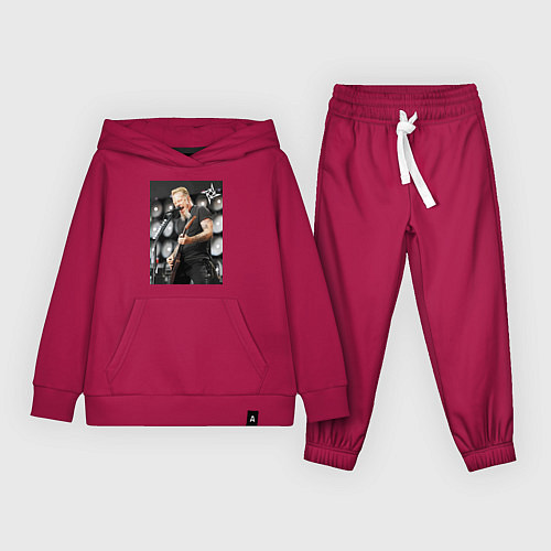 Детский костюм James Alan Hatfield - Metallica / Маджента – фото 1