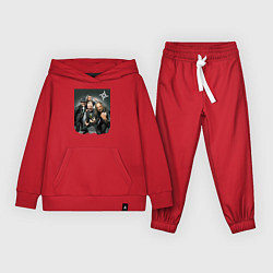 Костюм хлопковый детский Metallica cool dudes - thrash metal, цвет: красный