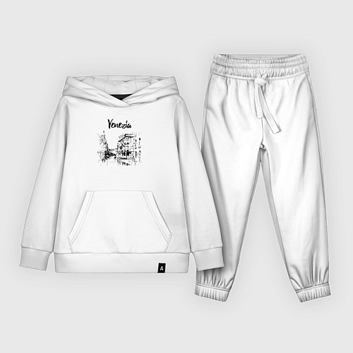 Детский костюм Venezia - Italy / Белый – фото 1