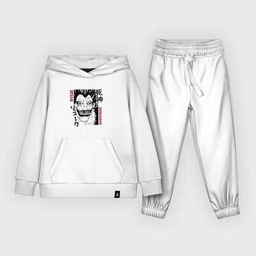 Детский костюм Тетрадь смерти Ryuk Shinigami / Белый – фото 1