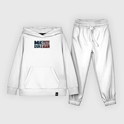 Костюм хлопковый детский Сделаем Америку гранжевой снова, цвет: белый