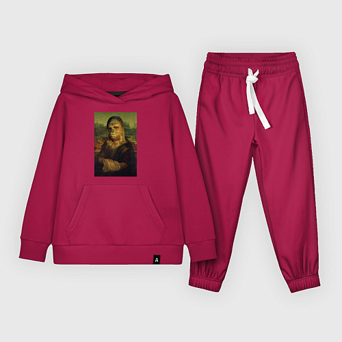 Детский костюм Чубакка - Мона Лиза / Маджента – фото 1