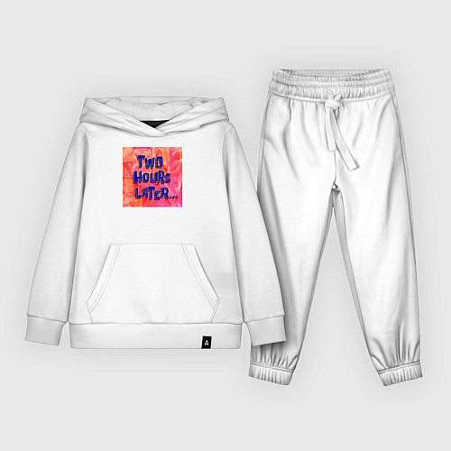 Детский костюм 2 часа спустя / Белый – фото 1