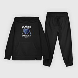 Костюм хлопковый детский Memphis Grizzlies - NBA team, цвет: черный