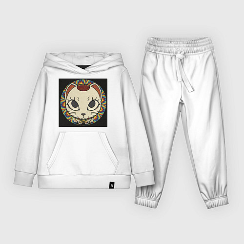 Детский костюм Радужный Дандадан / Белый – фото 1