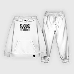 Детский костюм Пиксельный Super Mega Ultra Epic Rep - ASCII арт,