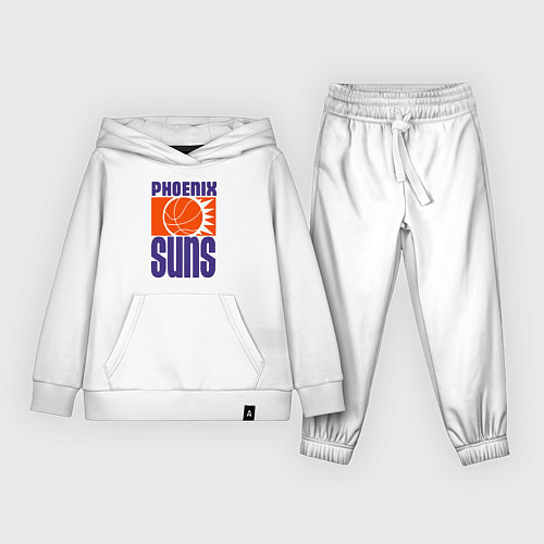 Детский костюм Phoenix Suns team / Белый – фото 1