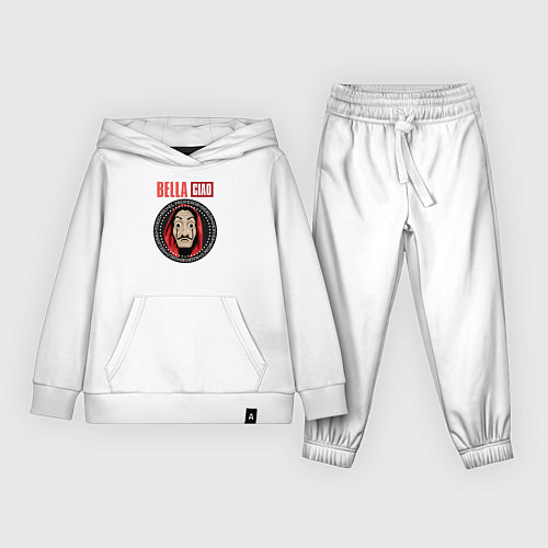 Детский костюм Bella ciao heroes / Белый – фото 1