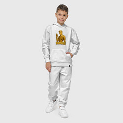 Костюм хлопковый детский Золотой Мидас Fortnite, цвет: белый — фото 2