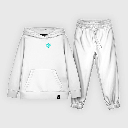 Детский костюм Скандинавский компас из рун вегвизир / Белый – фото 1