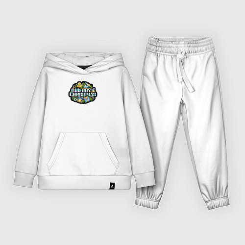 Детский костюм Время рождества / Белый – фото 1