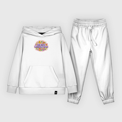 Детский костюм Время рождества / Белый – фото 1