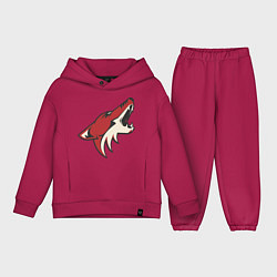 Детский костюм оверсайз Phoenix Coyotes, цвет: маджента