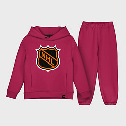 Детский костюм оверсайз NHL, цвет: маджента