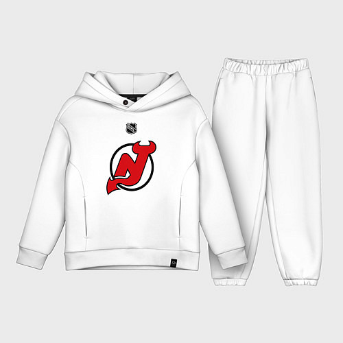 Детский костюм оверсайз New Jersey Devils: Kovalchuk 17 / Белый – фото 1