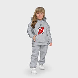 Детский костюм оверсайз New Jersey Devils: Kovalchuk 17, цвет: меланж — фото 2