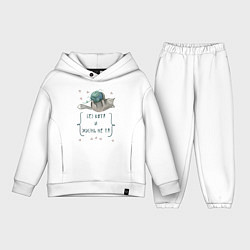 Детский костюм оверсайз Без кота и жизнь не та