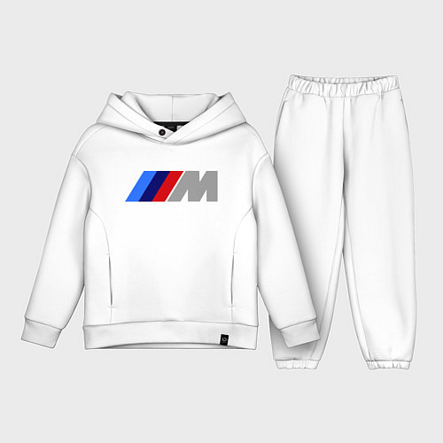Детский костюм оверсайз BMW M / Белый – фото 1