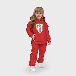 Детский костюм оверсайз FC Atletico Madrid, цвет: красный — фото 2