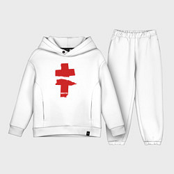 Детский костюм оверсайз BRUTTO, цвет: белый